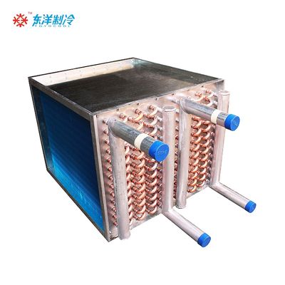 220V 380V ปีกและท่อ Condenser ปีกแบบที่กําหนดเอง Condenser