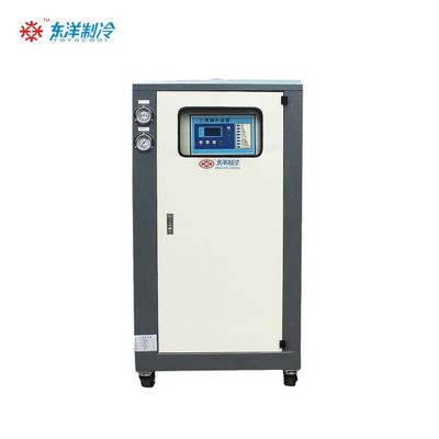 เครื่องทําความเย็นน้ํา 15KW 5HP แบบกล่อง เครื่องทําความเย็นอุตสาหกรรมพกพา 220V 380V 415V 440V 480V