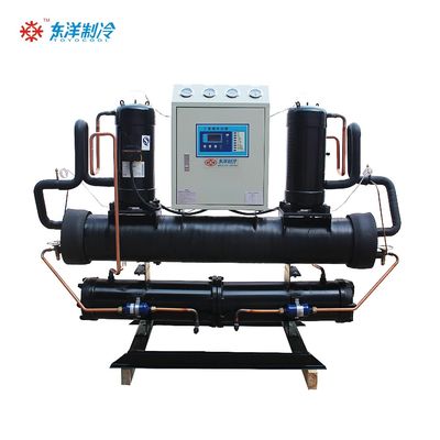 เครื่องทําความเย็นประเภทเปิด 30HP เครื่องทําความเย็นประสิทธิภาพสูง 380V / 220V ใช้ในการผลิตอุตสาหกรรม
